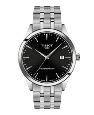Мужские часы Tissot Gray Stainless Steel Bracelet, 40mm