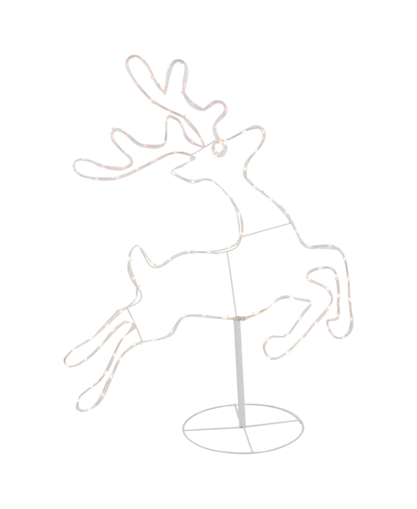 Northlight 36" Lighted Running Reindeer Silhouette Outdoor Christmas Décor