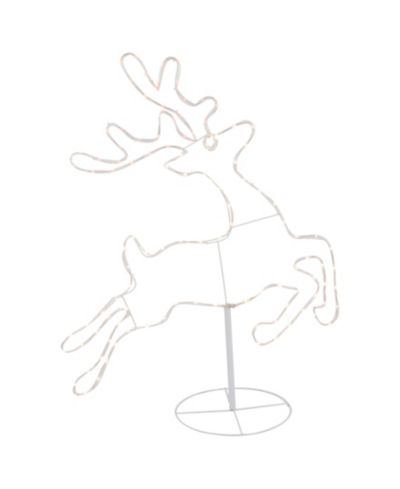 Northlight 36" Lighted Running Reindeer Silhouette Outdoor Christmas Décor