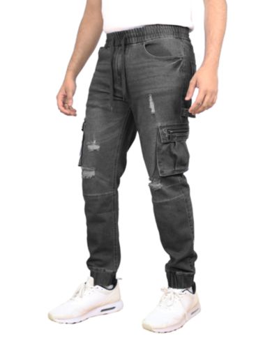 Blue Ice Мужские джинсы карго Slim-Fit