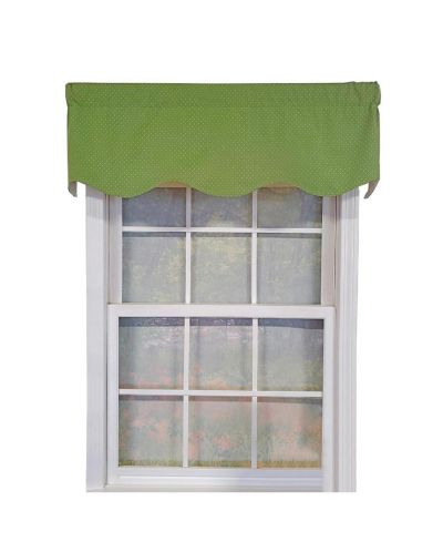 Занавеска RLF Home Eleni Provance 50" x 15" с подкладкой и карманом для штанги