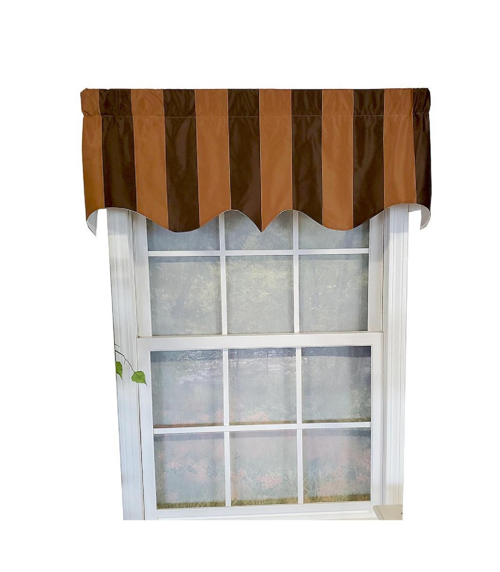 RLF Home Pascal Stripe Regal декоративная занавеска 50" x 17"