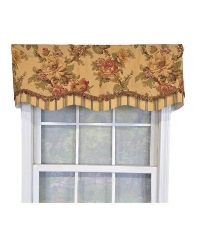 RLF Home Валанс из 100% хлопка Dewsbury Glory 50" x 16"