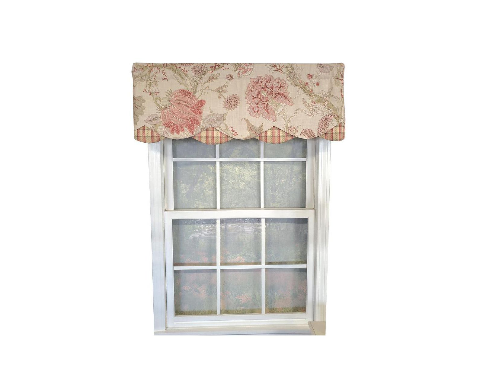 RLF Home Venetia Petticoat 3" Rod Pocket Lining Luxurious and Elegant Window Treatment Valance