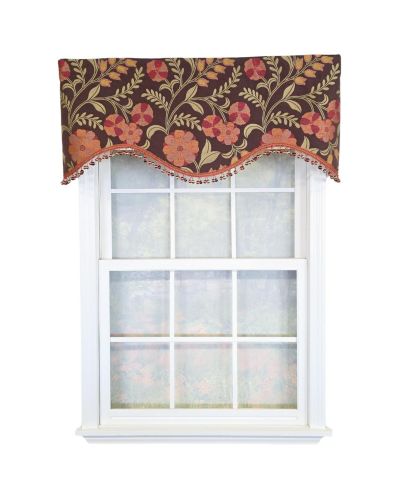 Декоративная занавеска RLF Home Lady Diane Brown с кисточками