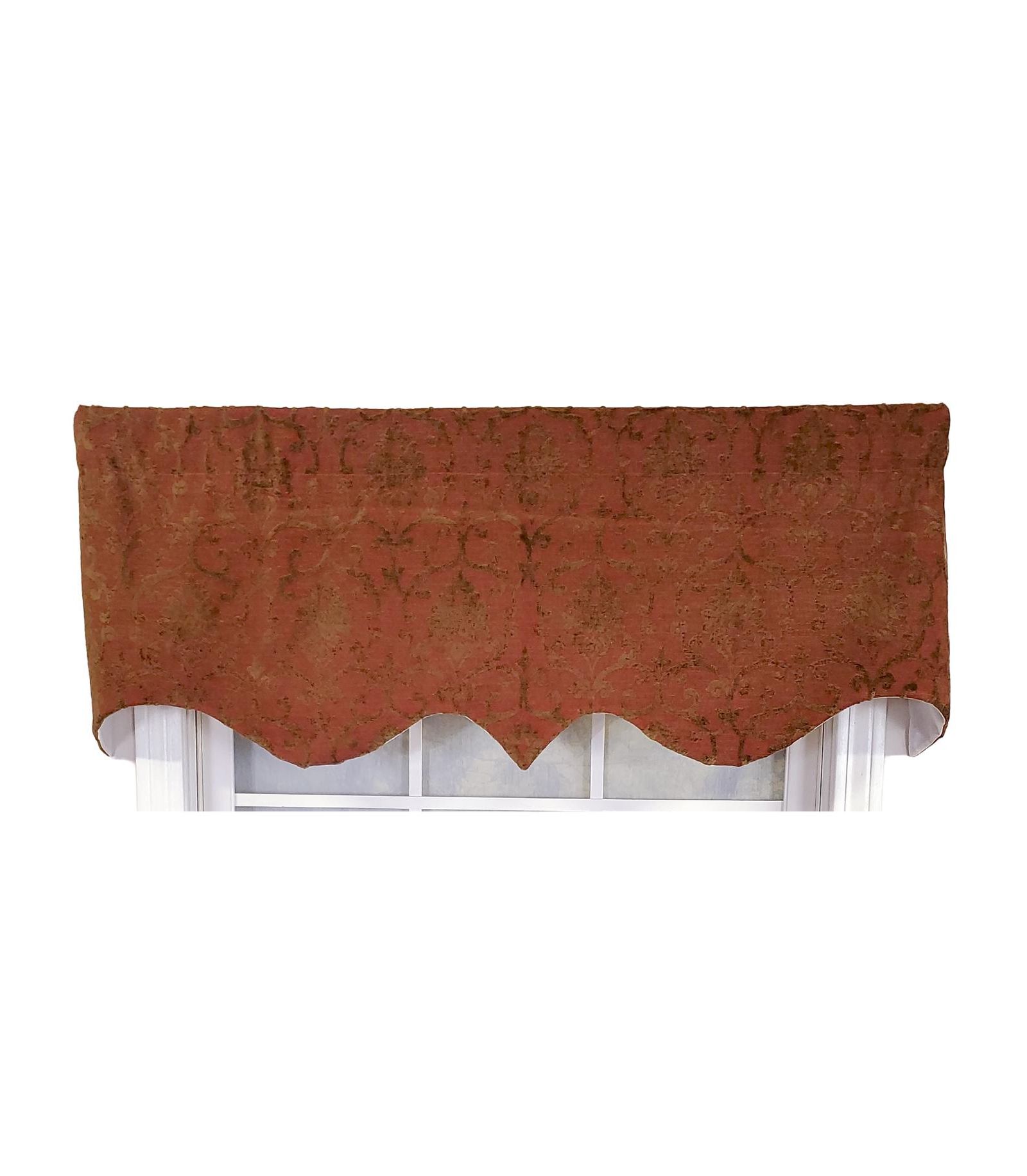 Занавеска RLF Home Kamau Garnet Regal, 50" x 17"