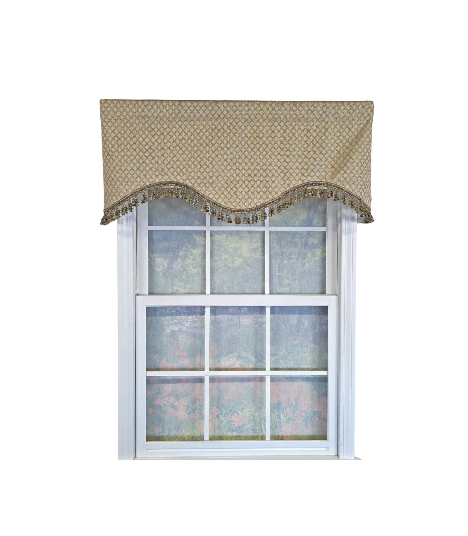 Занавеска RLF Home 100% Cotton Diamonds Cornice