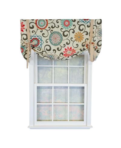 Гирлянда RLF Home 100% Cotton Monterrey Tie-Up с подкладкой, 50" x 23", Cream