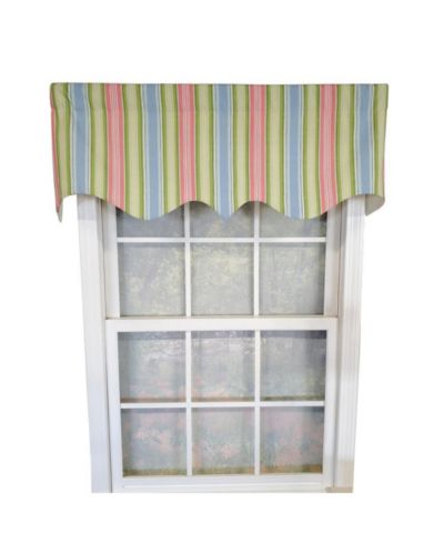 RLF Home декоративная занавеска Bay Stripe Regal Lining 50" x 17"