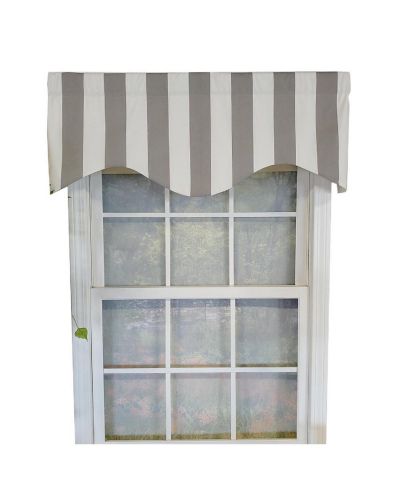 RLF Home декоративный карниз Cabana Stripe, 3" с подкладкой, 50" x 17"
