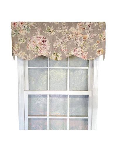 RLF Home декоративная занавеска Monte Cristo Provance 3" Rod Pocket, 50" x 15"