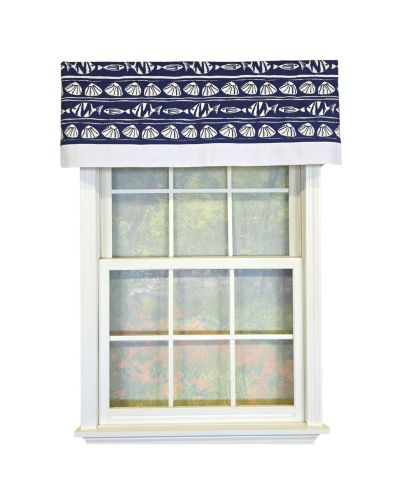 Коллекция занавесок RLF Home She Shells Banded Valance