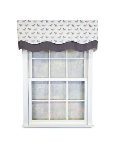 Занавеска RLF Home 100% Cotton Avain Glory Gray 50" x 16"