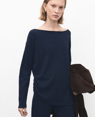 Трикотажный свитер Mango Women's Boat-Neck