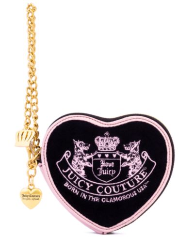 Кошелек Juicy Couture Heritage Core с сердечком и молнией