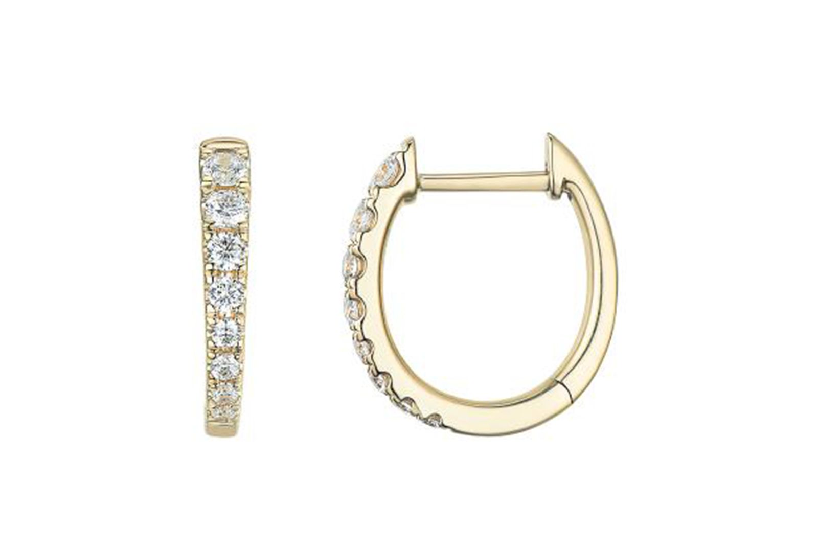 Macy's Diamond Earrings (1/2 ct. t.w.) in 14k Yellow Gold