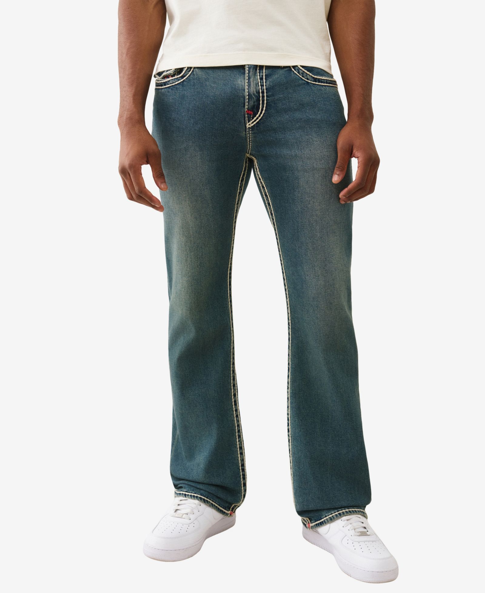 Мужские джинсы True Religion Billy Bootcut Rope Stitch Flap