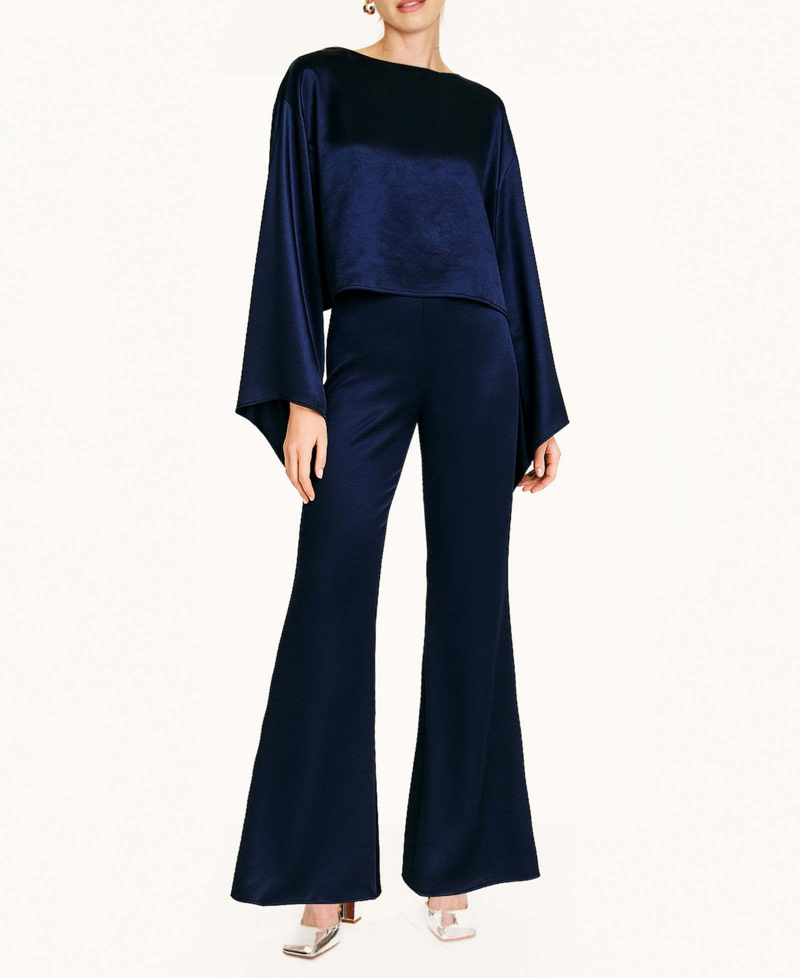 Line & Dot Women's Avanelle Flared Leg Pants