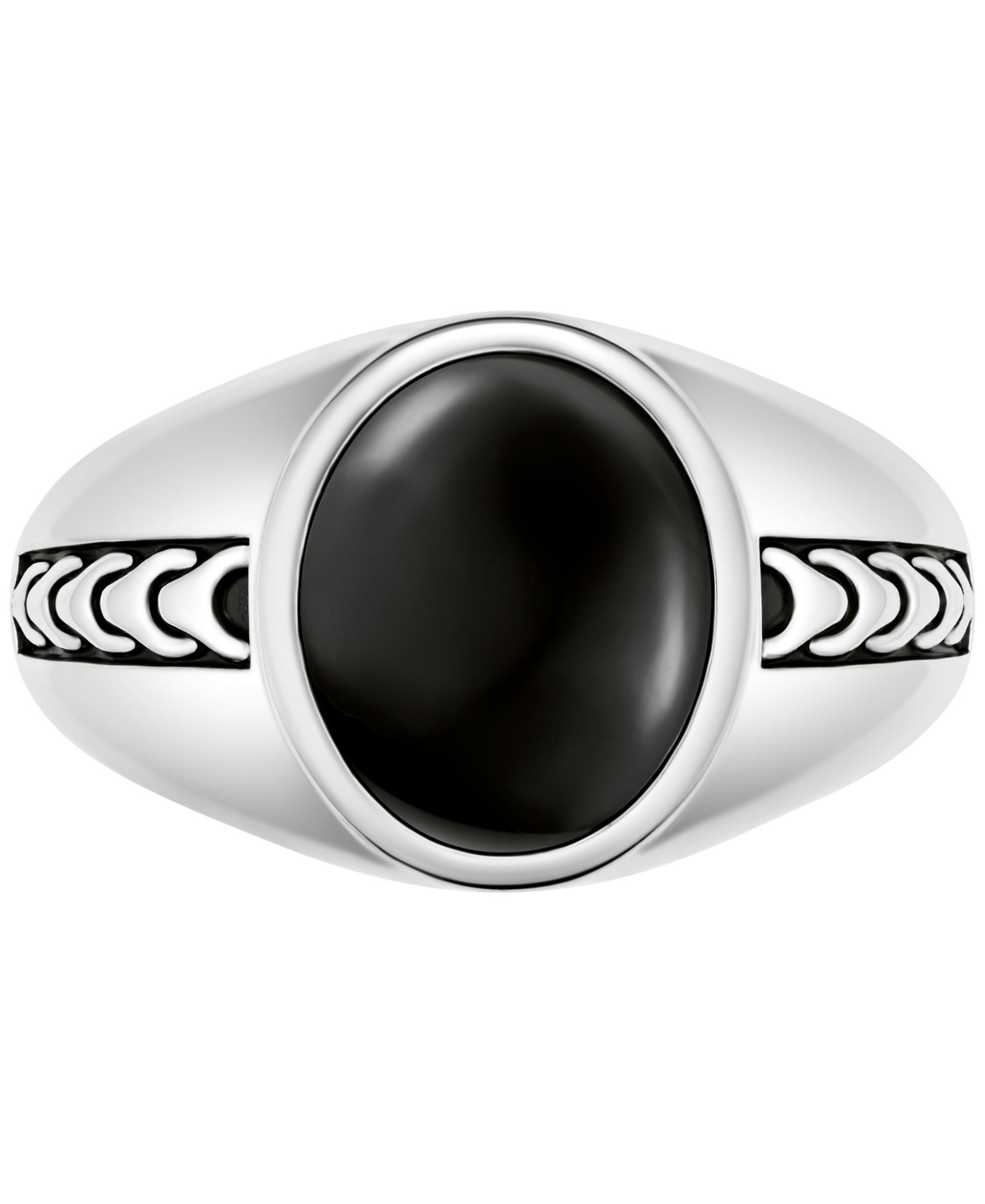 Кольцо Bulova Men's Sterling Silver Statement Ring