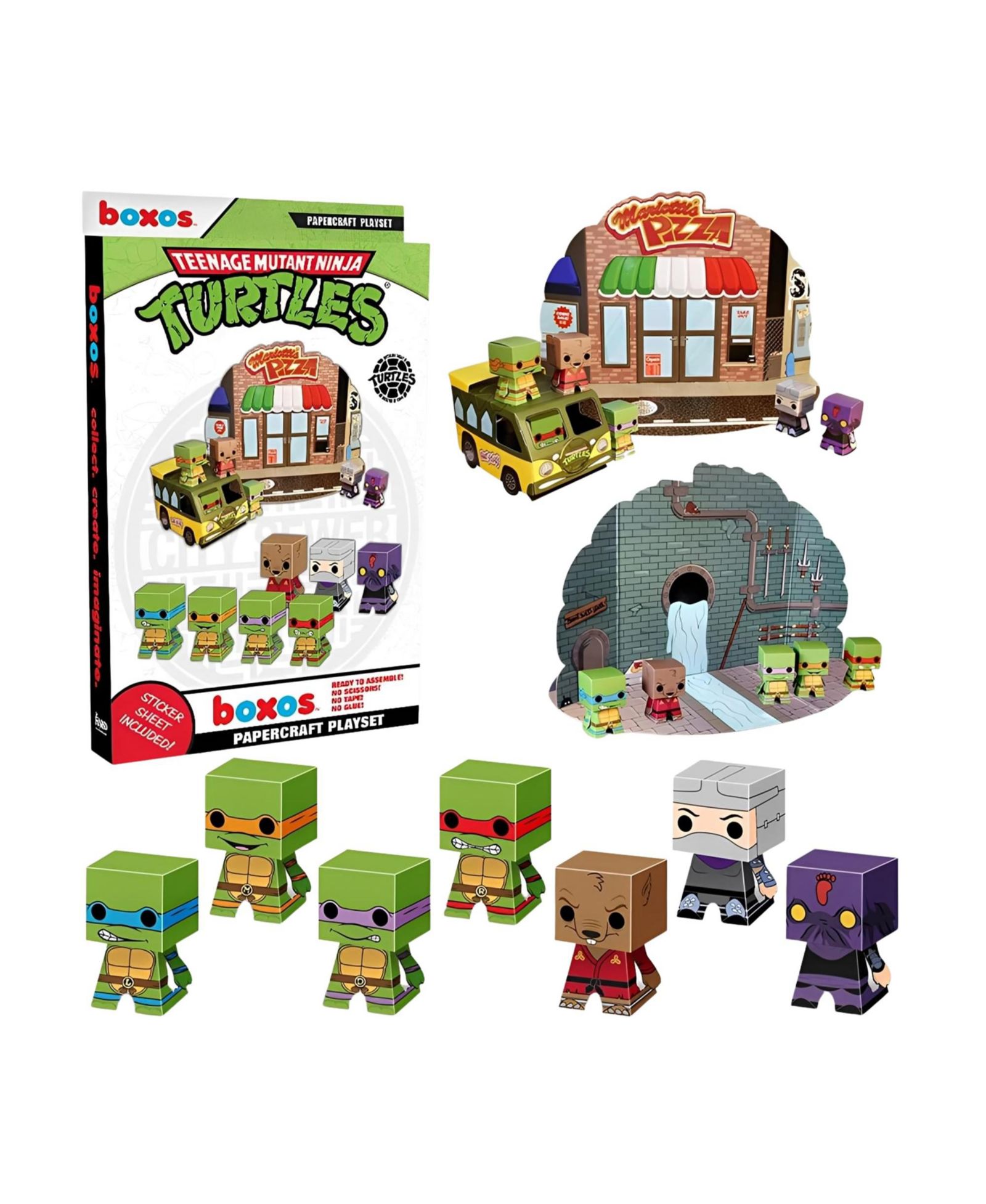 Набор для творчества Funko Teenage Mutant Ninja Turtle Papercraft