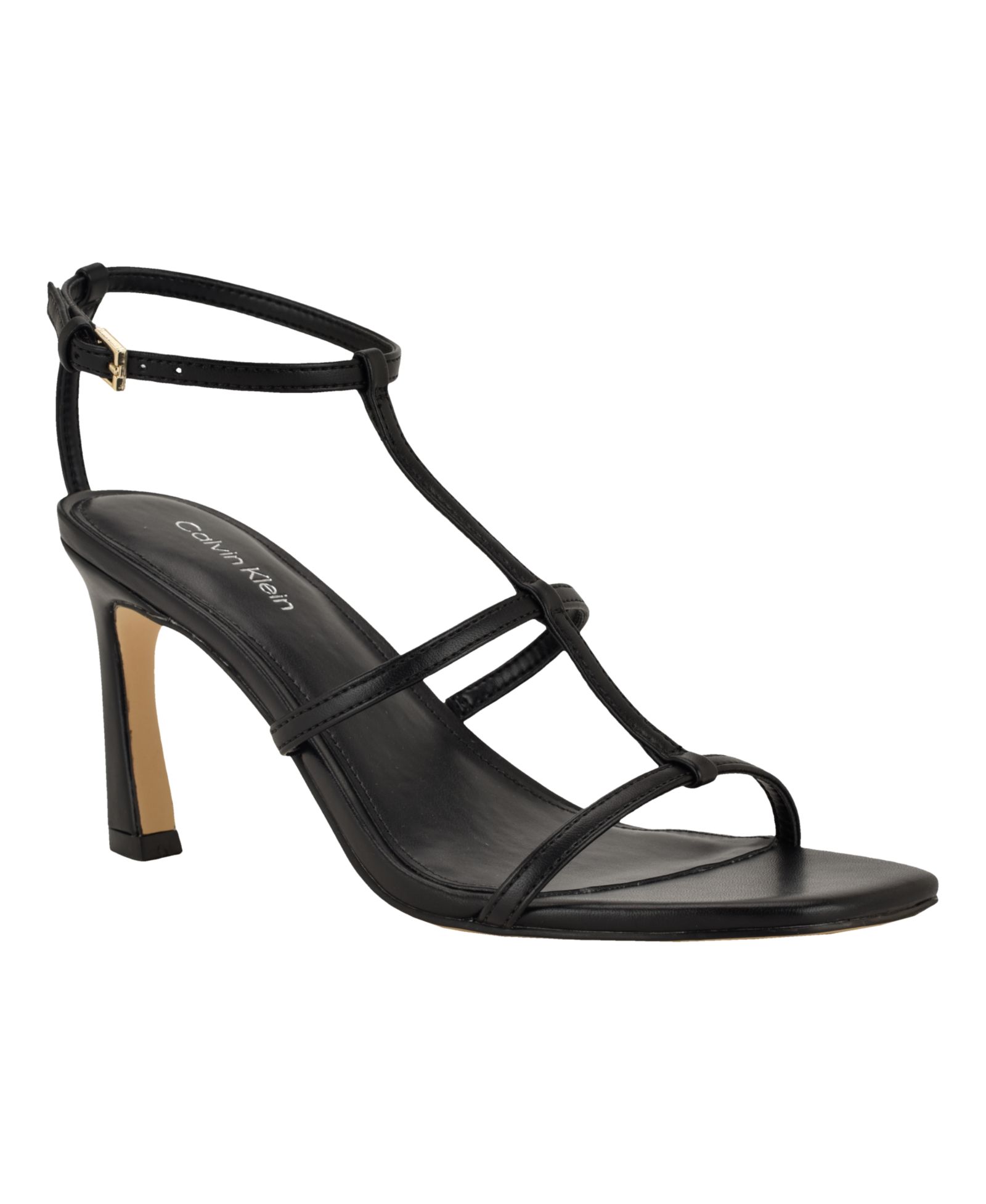 Calvin Klein Женские босоножки-лодочки Pelara Caged Strappy Stiletto
