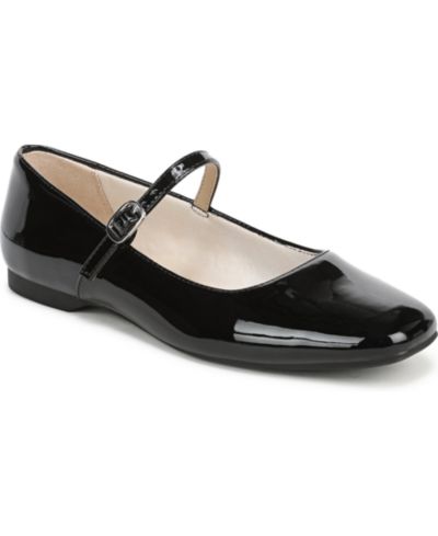 Black Faux Patent Leather