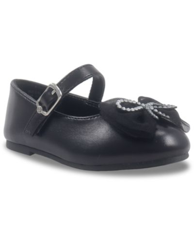 Jessica Simpson Toddler and Little Girls' Amy Petal Buckle Strap Dress Shoe