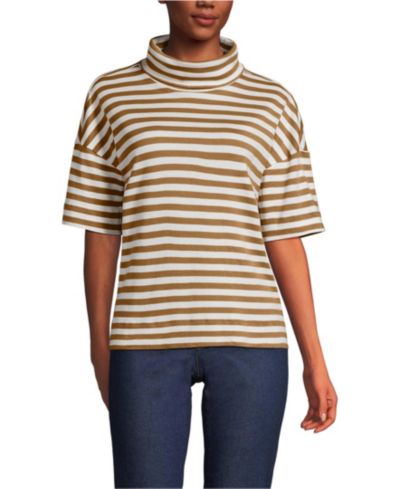 Женская водолазка Lands' End из хлопка Supima