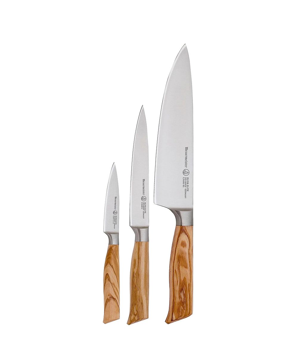 Messermeister Oliva Elite Starter Set / 3 Pc.