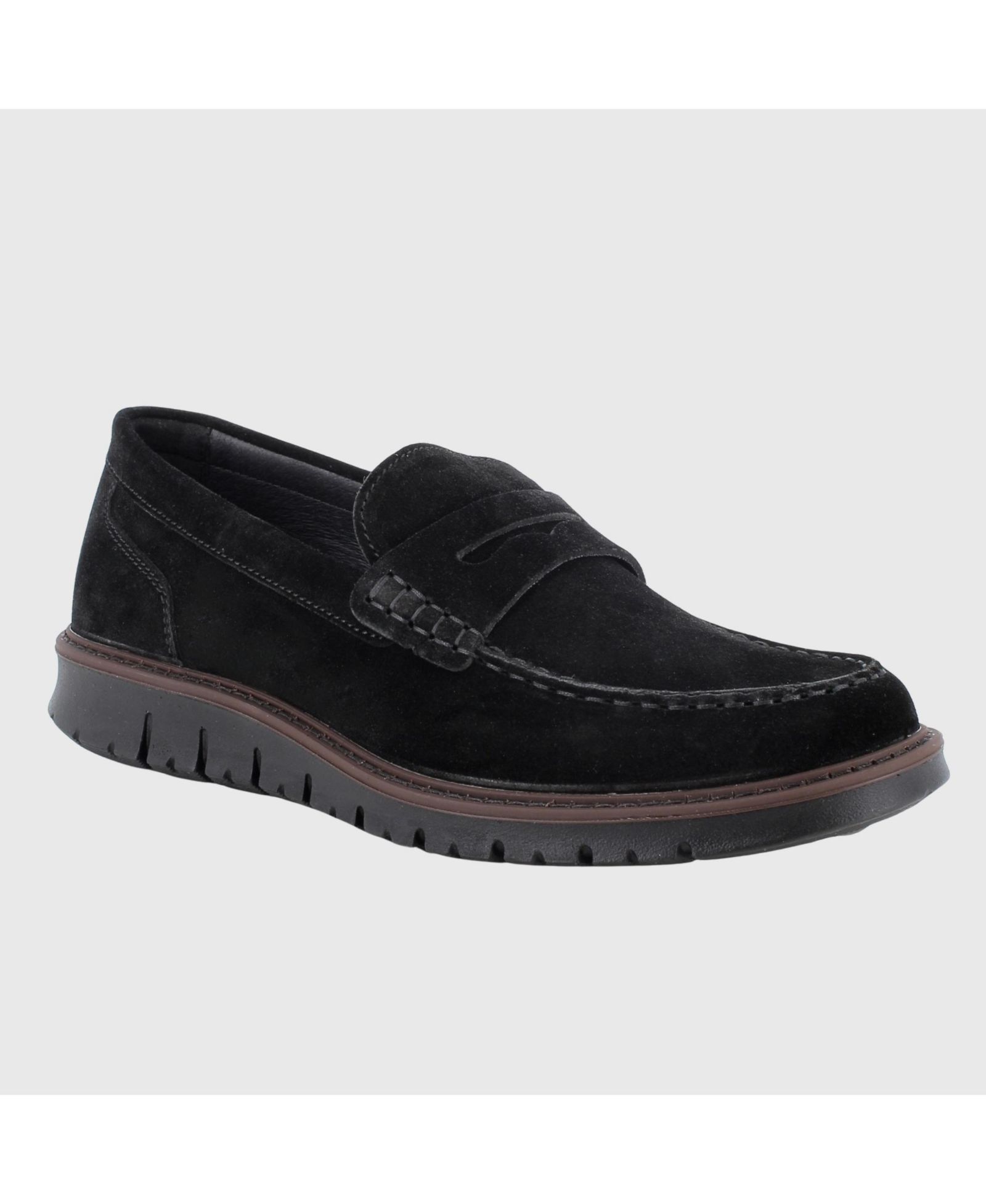 Alpine Swiss Men’s Mateo Made in Italy Suede Penny Loafers