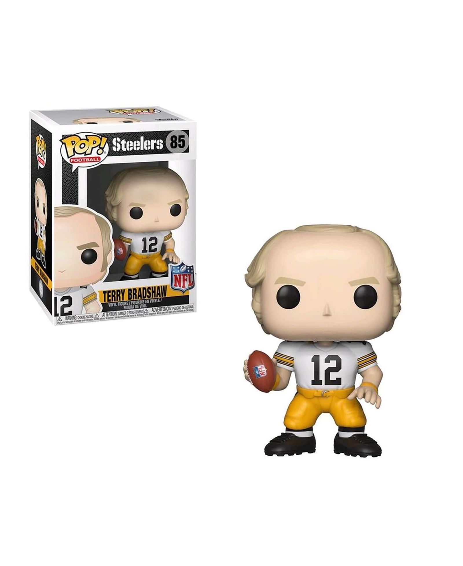 Funko Pop! Pittsburgh Steelers Terry Bradshaw 3.75" Vinyl Figure, Ages 3+ фигурка