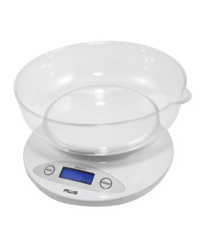 American Weigh Scales2K-Bowl Digital Kitchen Bowl Scale, 4.4LB / 2000G