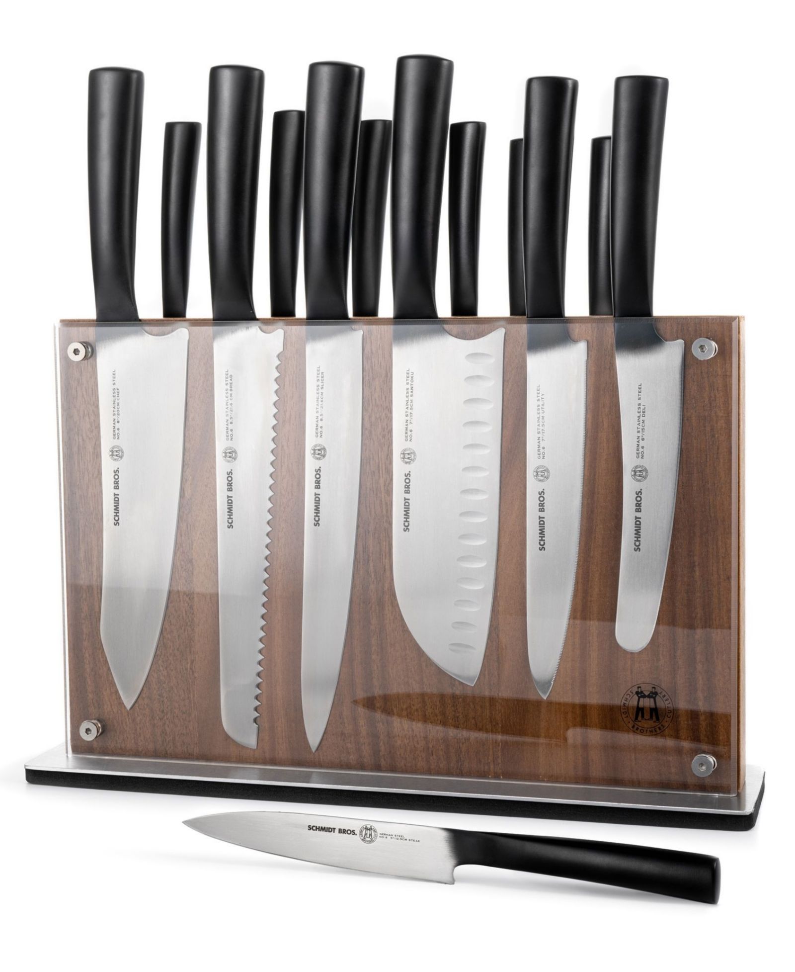 Schmidt Brothers набор ножей Carbon 6, 15-Pc.