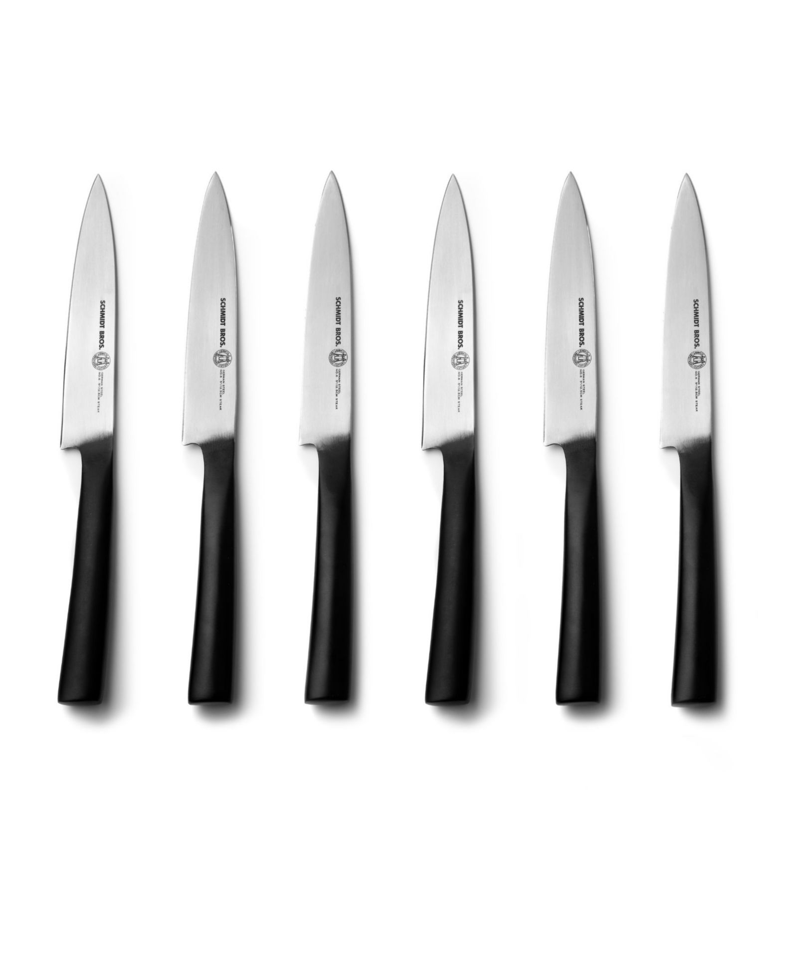 Schmidt Brothers Carbon 6, 6-Pc. Steak Knife Set