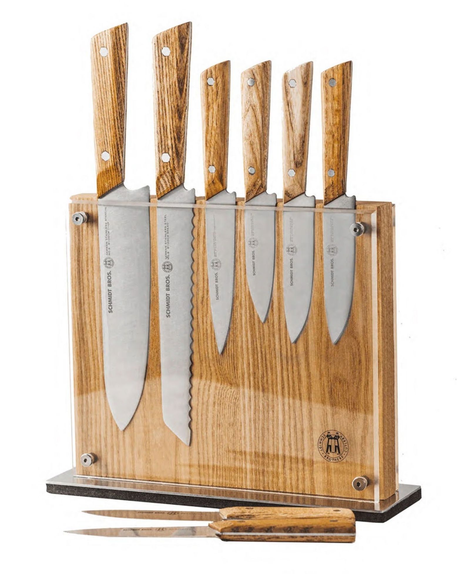 Набор ножей Schmidt Brothers Hex 9-Pc. Knife Block Set