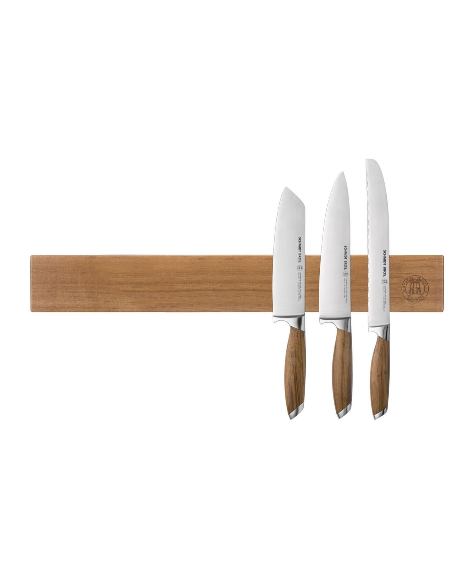Schmidt Brothers Acacia 24" Magnetic Wall Bar