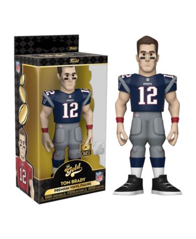 Виниловая фигурка Funko Tom Brady New England Patriots Gold Chase 5