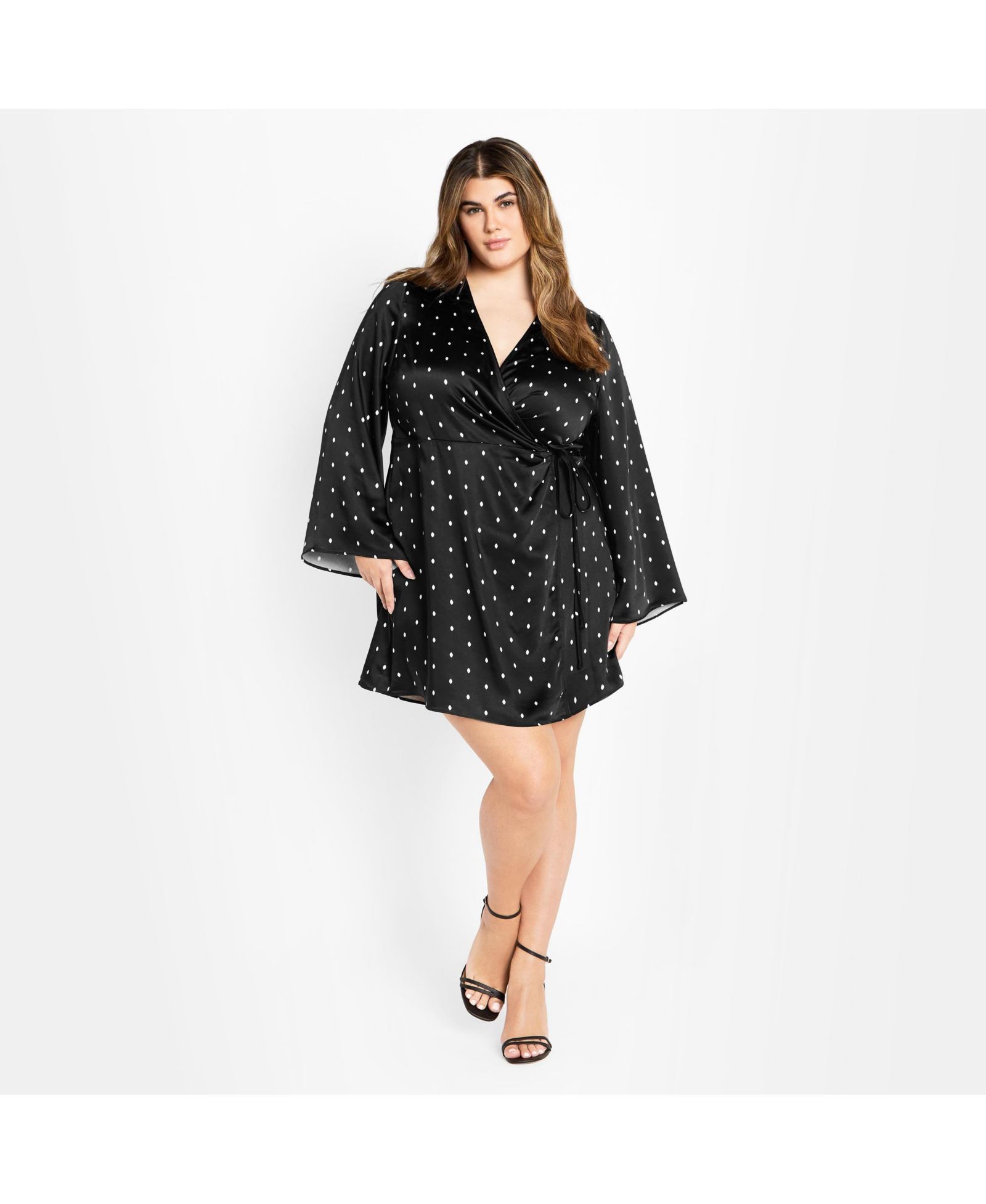 CITY CHIC Plus Size Платье Amara с принтом