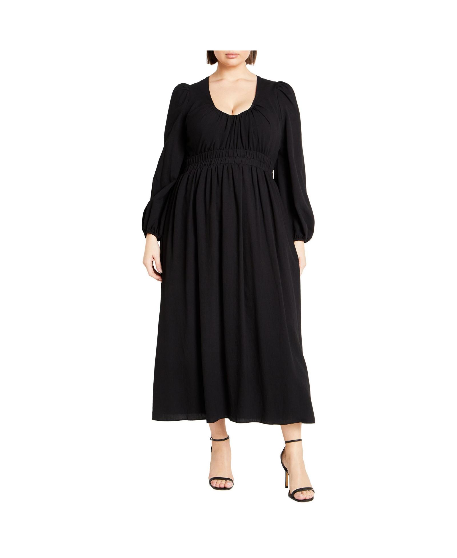 Женское платье макси Keyla Plus Size CITY CHIC