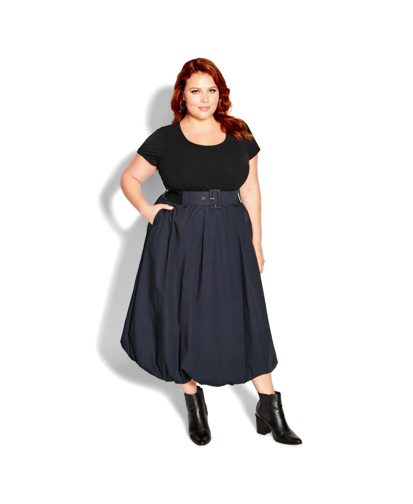 Платье CITY CHIC Plus Size Paris Days