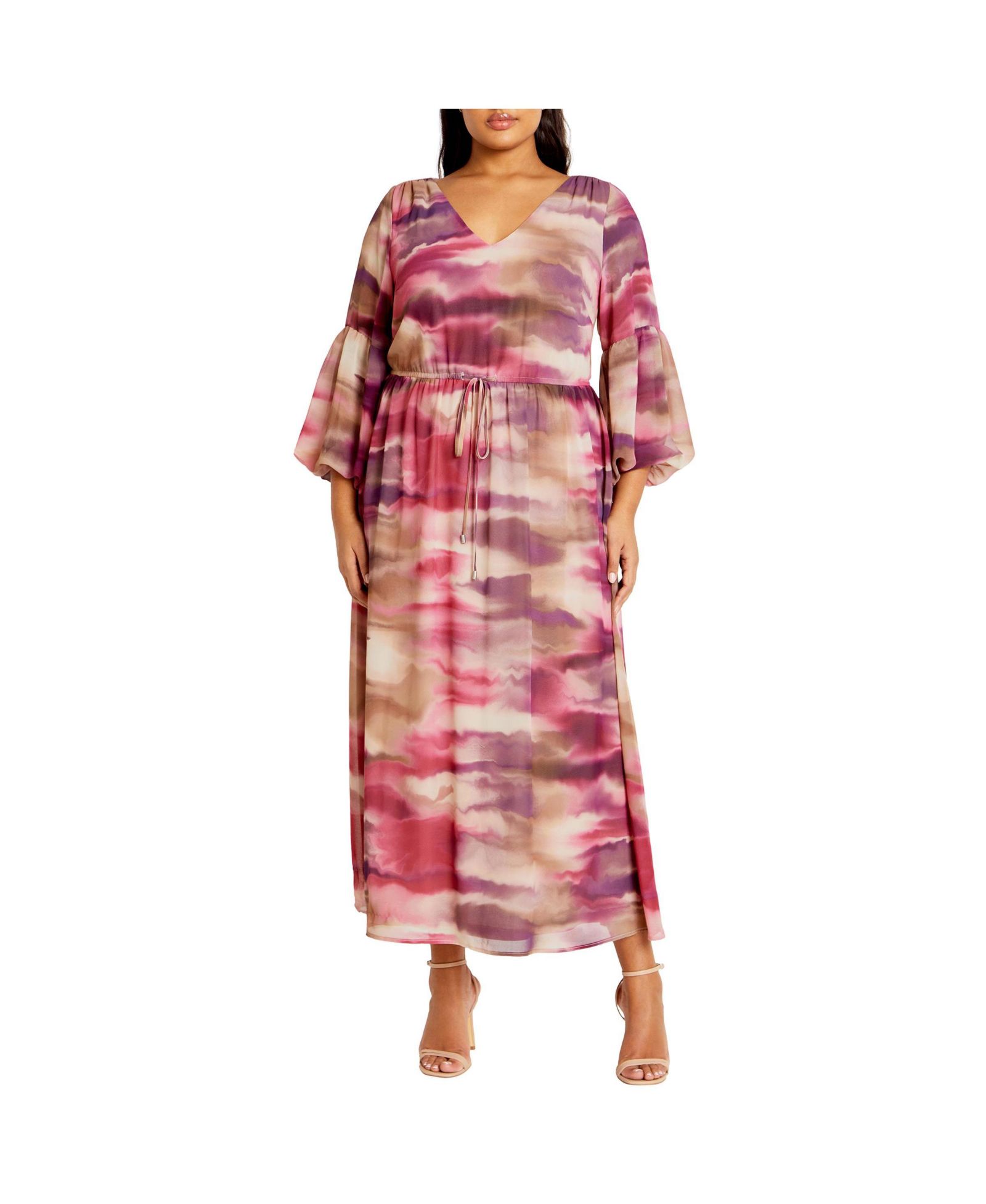 Платье Plus Size CITY CHIC Romance