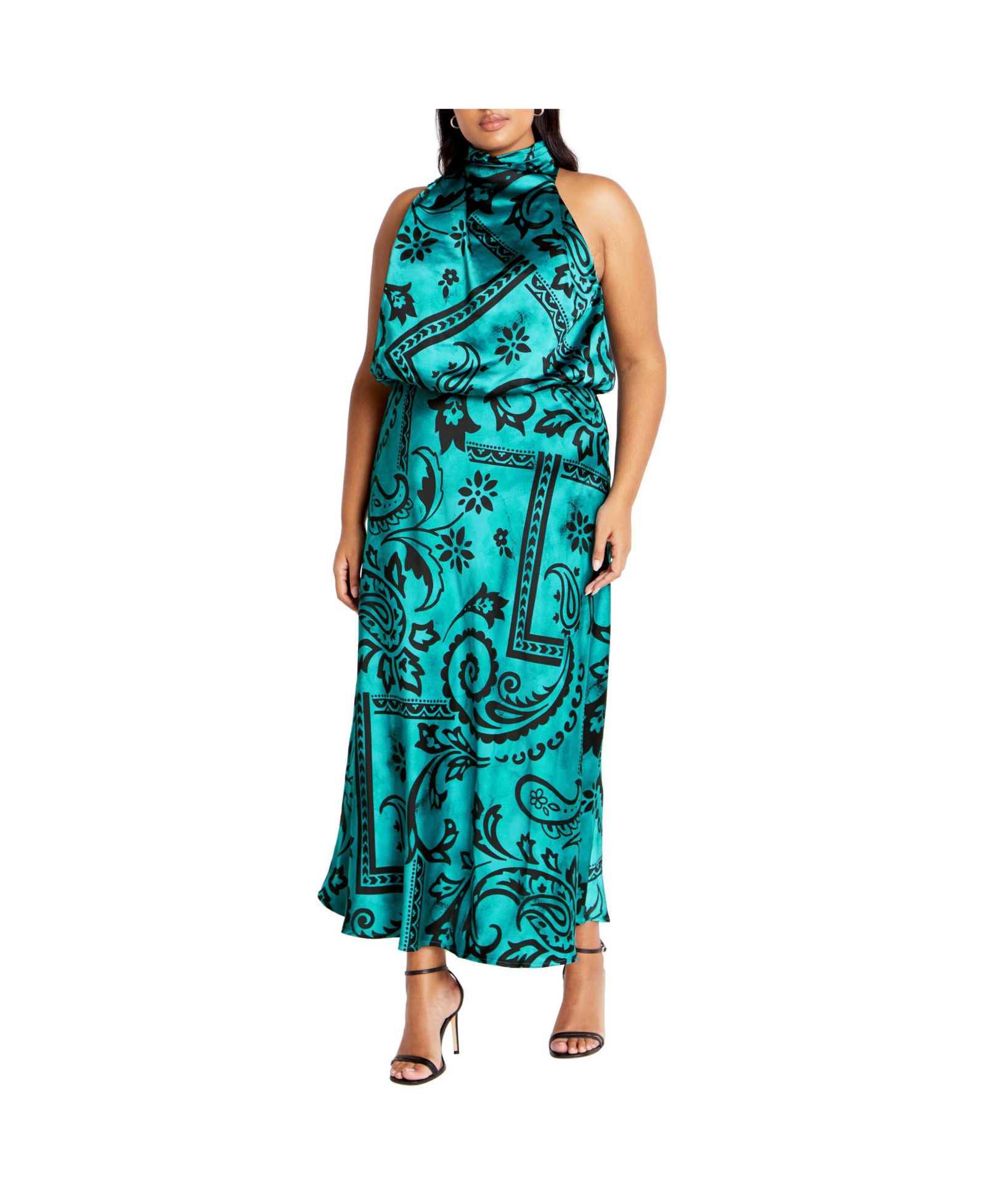 Платье CITY CHIC Plus Size Perri Print