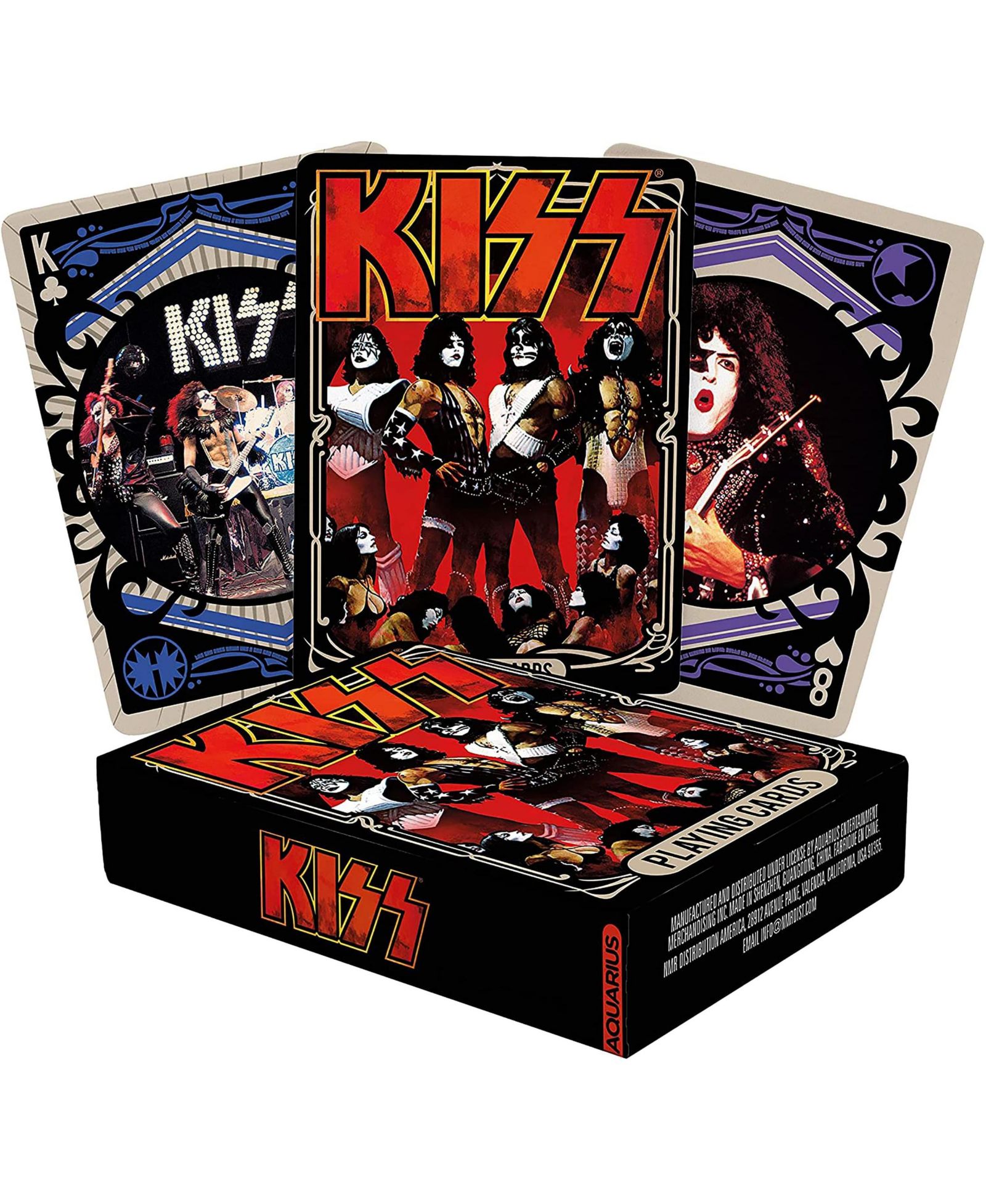 Игральные карты KISS NMR Distribution