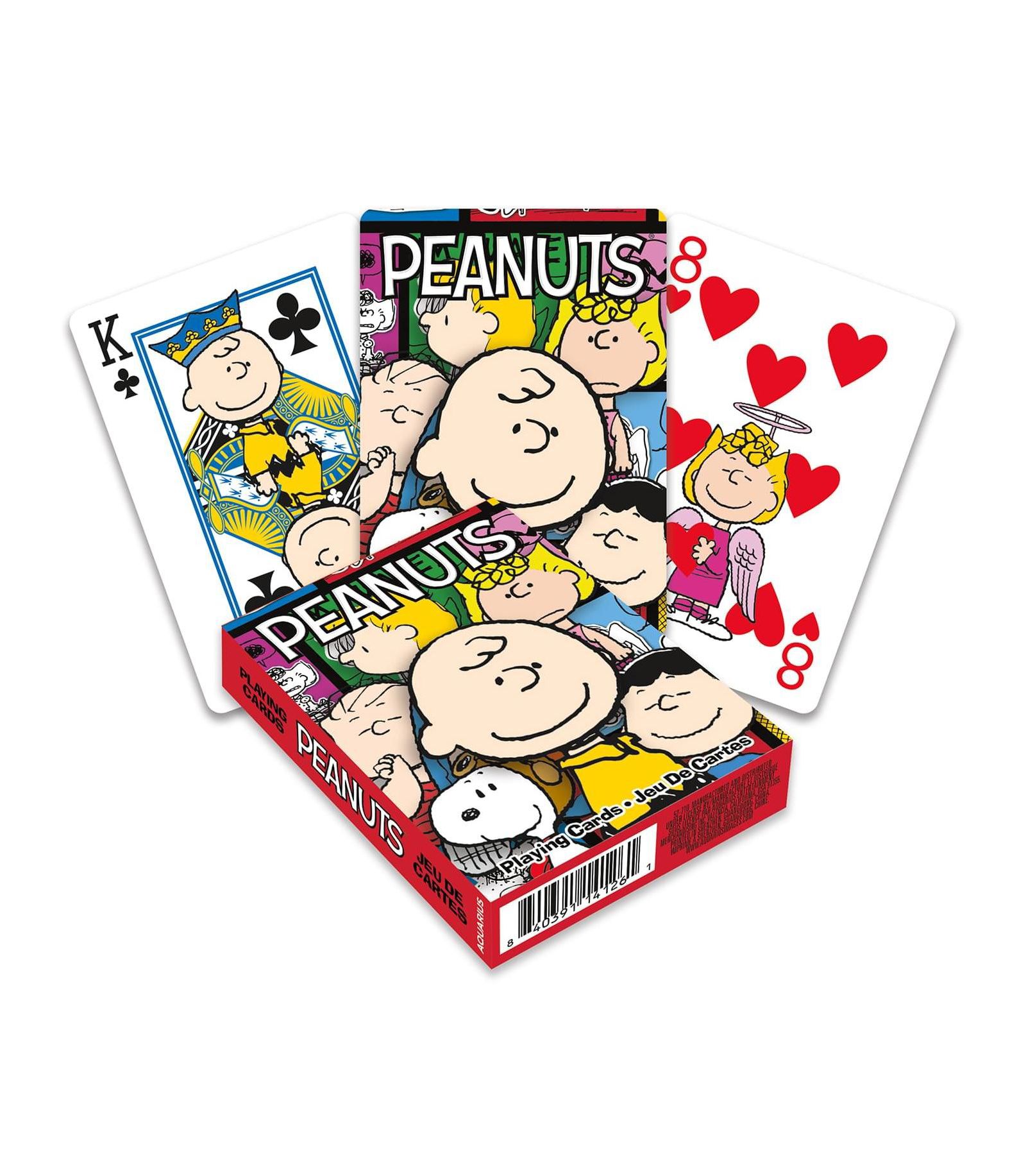 NMR Distribution Игральные карты Peanuts Cast, колода 52 карты + 2 джокера