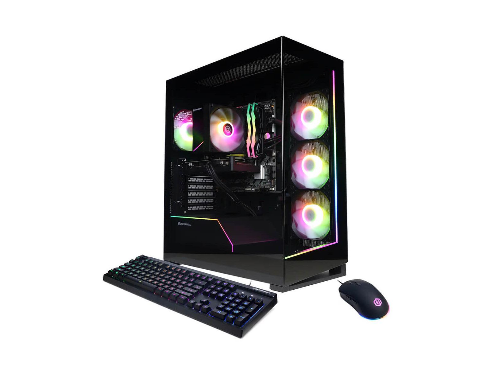 Игровой компьютер CyberPower Gamer Master AMD Ryzen 7 8700F NVIDIA GeForce RTX 5060 32GB RAM 1TB SSD Windows 11 Home