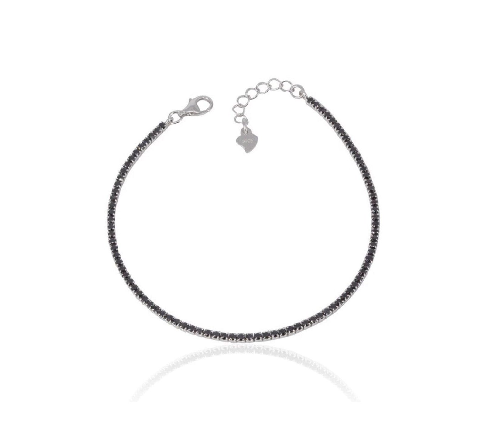 Серебряный мини-браслет Spero London Tennis