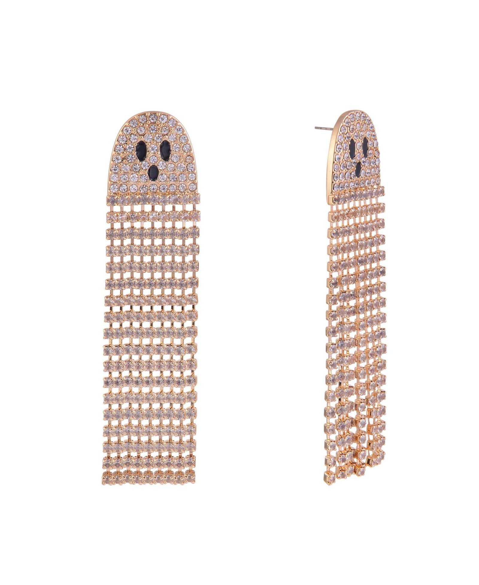 Hallmark Clear Stone Ghost Earrings