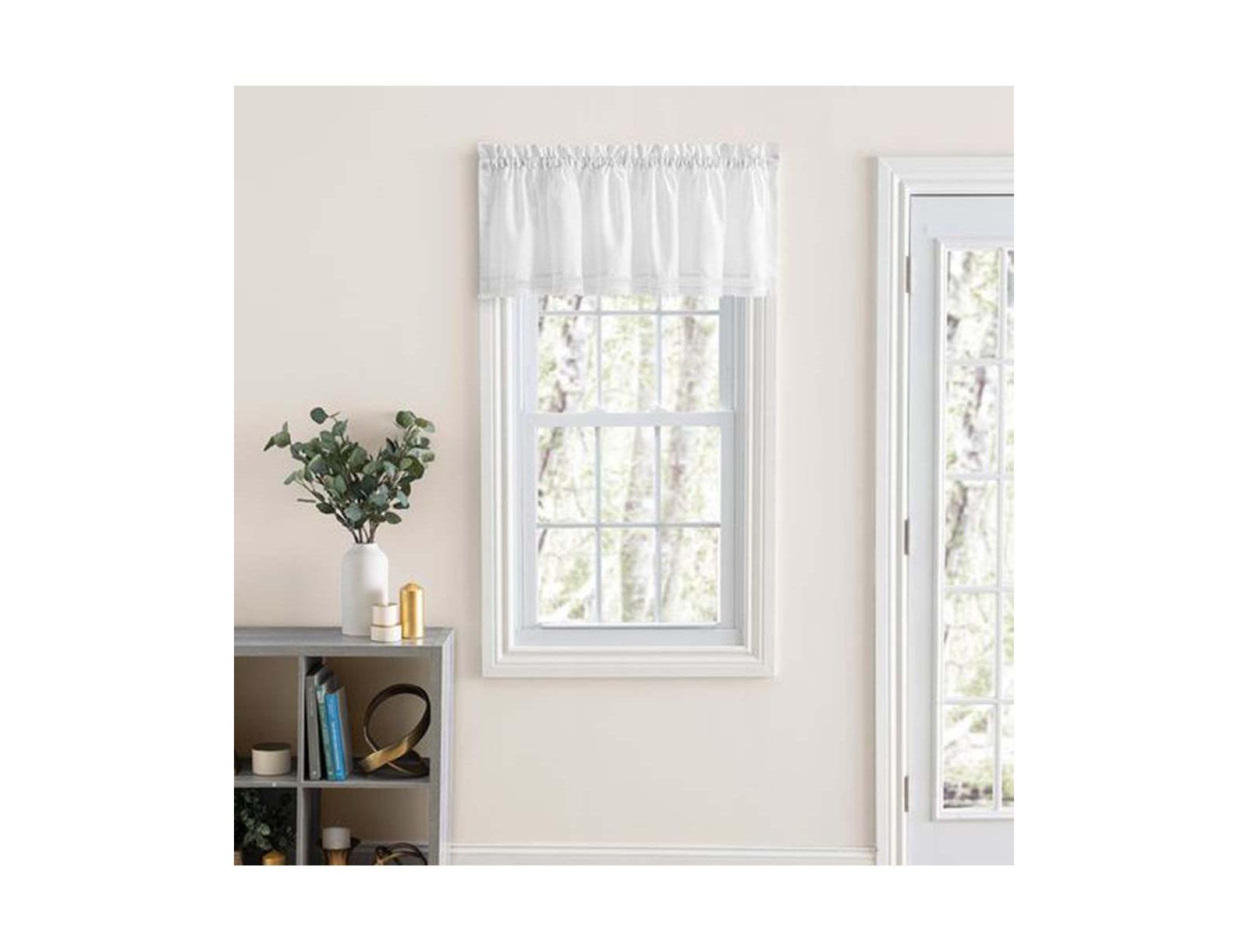 Ткань для штор Ellis Curtain с бахромой и карманом для штанги