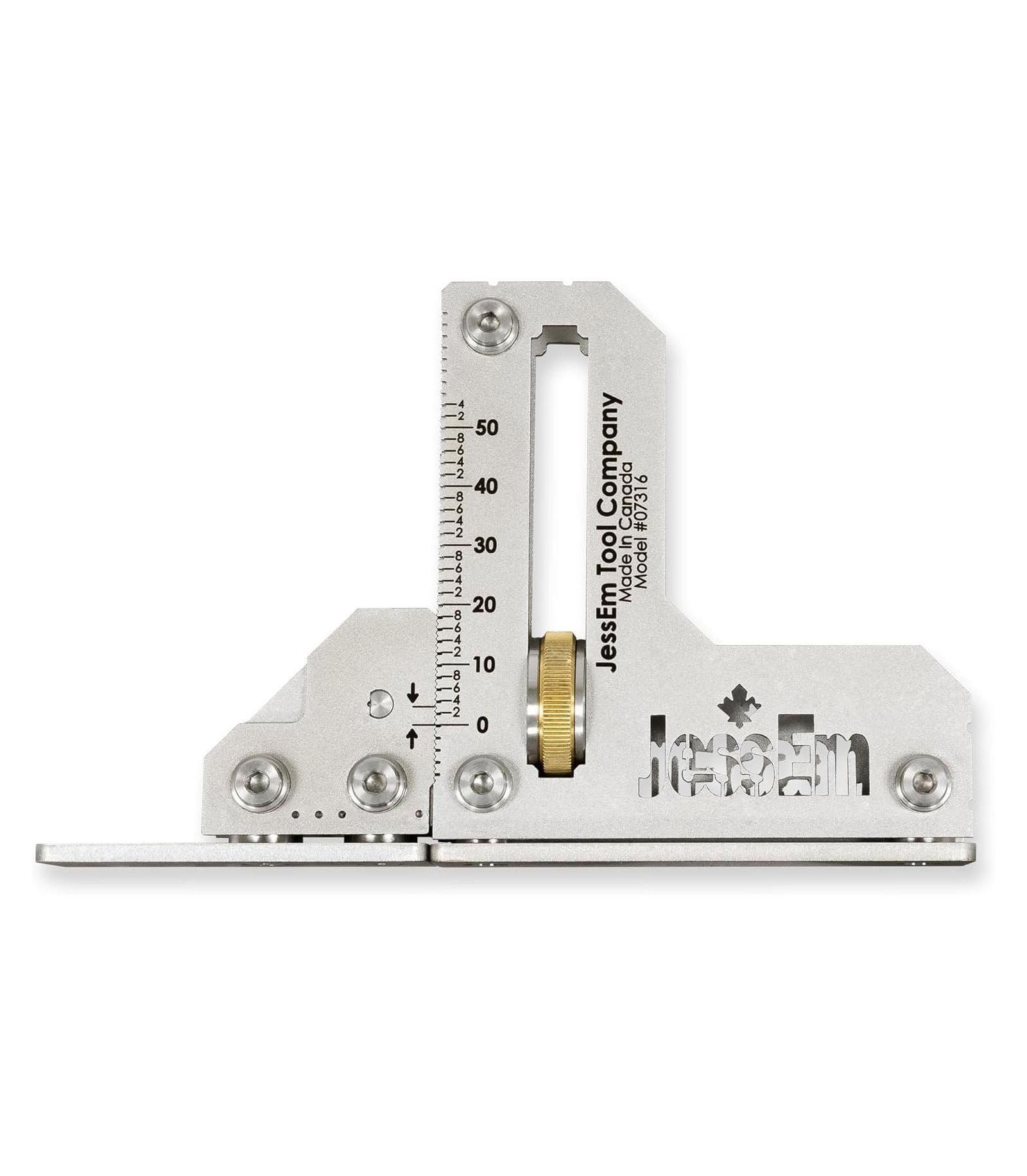 JessEm 07316 Шаблоны для установки инструментов из нержавеющей стали - Metric - Small