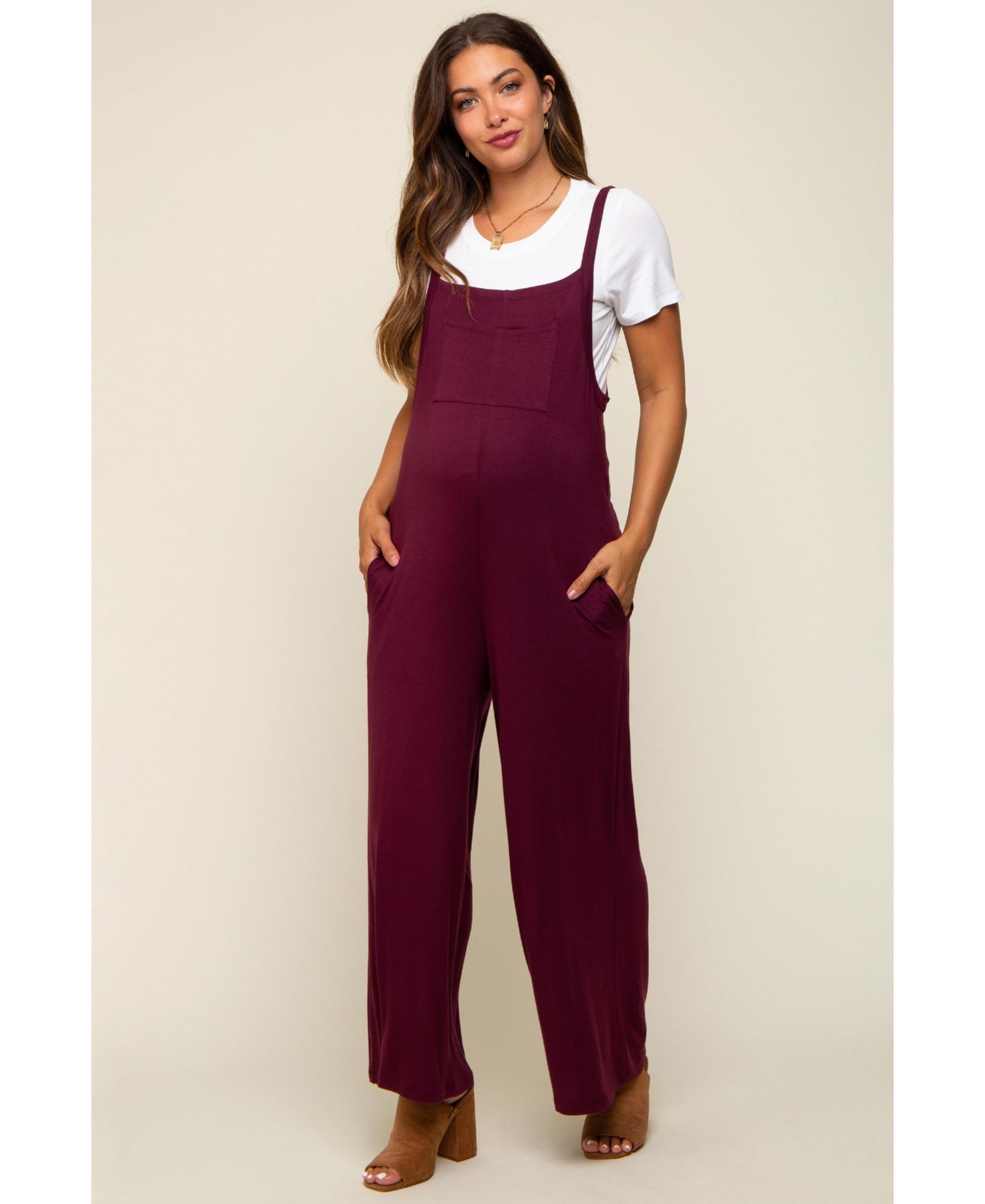 Pinkblush Women's Sleeveless Pocketed Jumpsuit